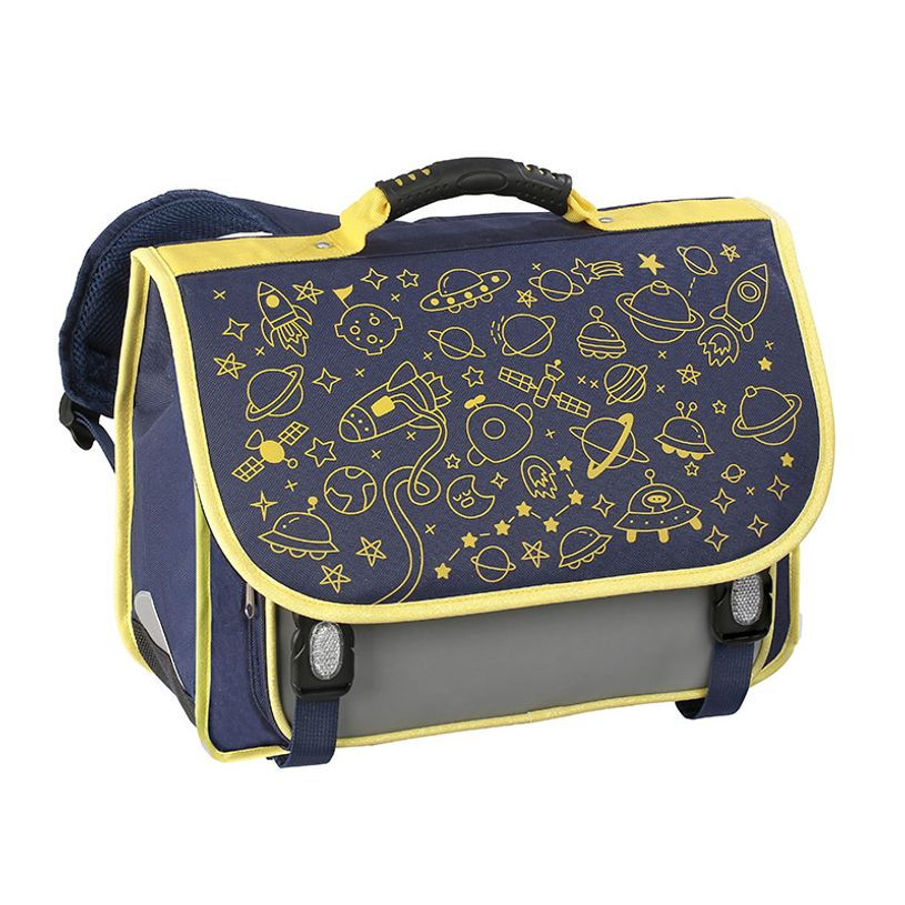 3135253282570-Cartable Eclipse phosphorescent 38 cm - 2 compartiments - Viquel-P_400006520_1-0