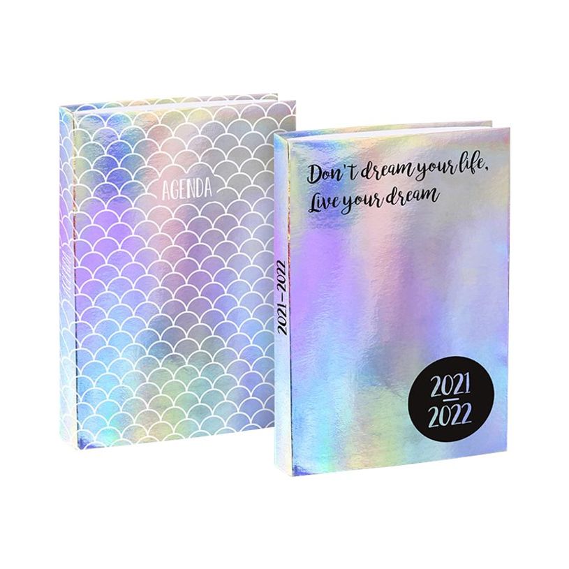 3135257148414-Agenda Holographic - 1 jour par page - 12 x 17 cm - 2 modèles disponibles - Viquel-P_400006537_2-0