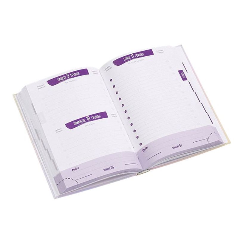 3135257152756-Agenda Sweet Cat - 1 jour par page - 12 x 17 cm - 2 modèles disponibles - Viquel-P_400006539_1-3