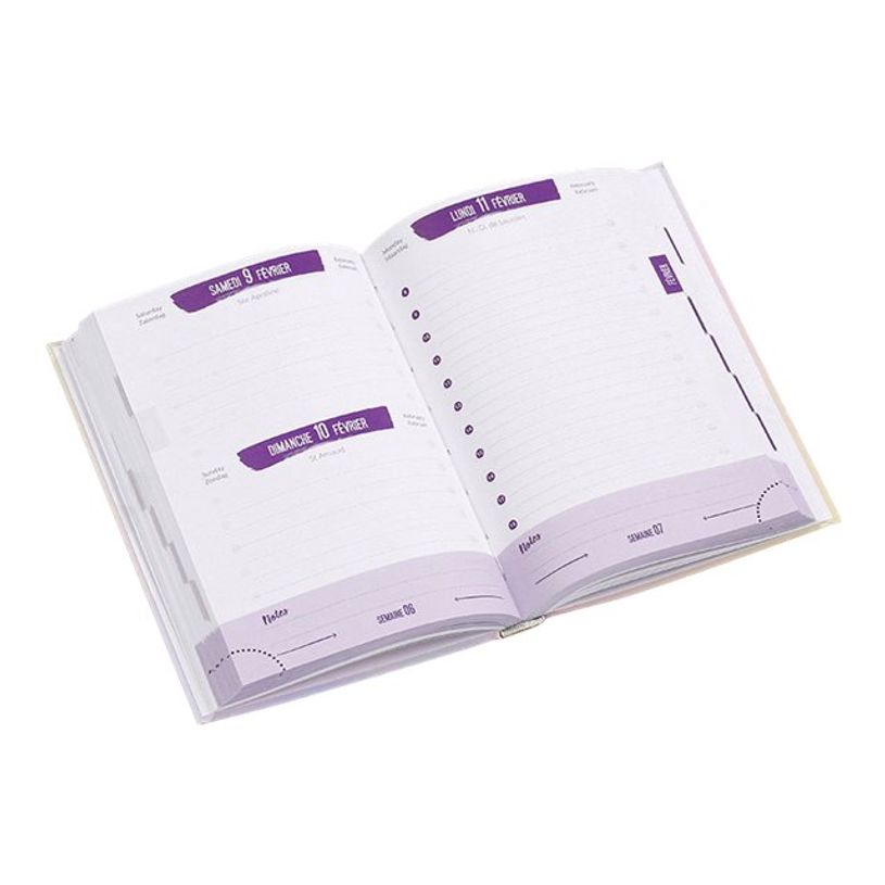 3135257162663-Agenda Kawaï - 1 jour par page - 12 x 17 cm - 2 modèles disponibles - Viquel-P_400006551_1-3