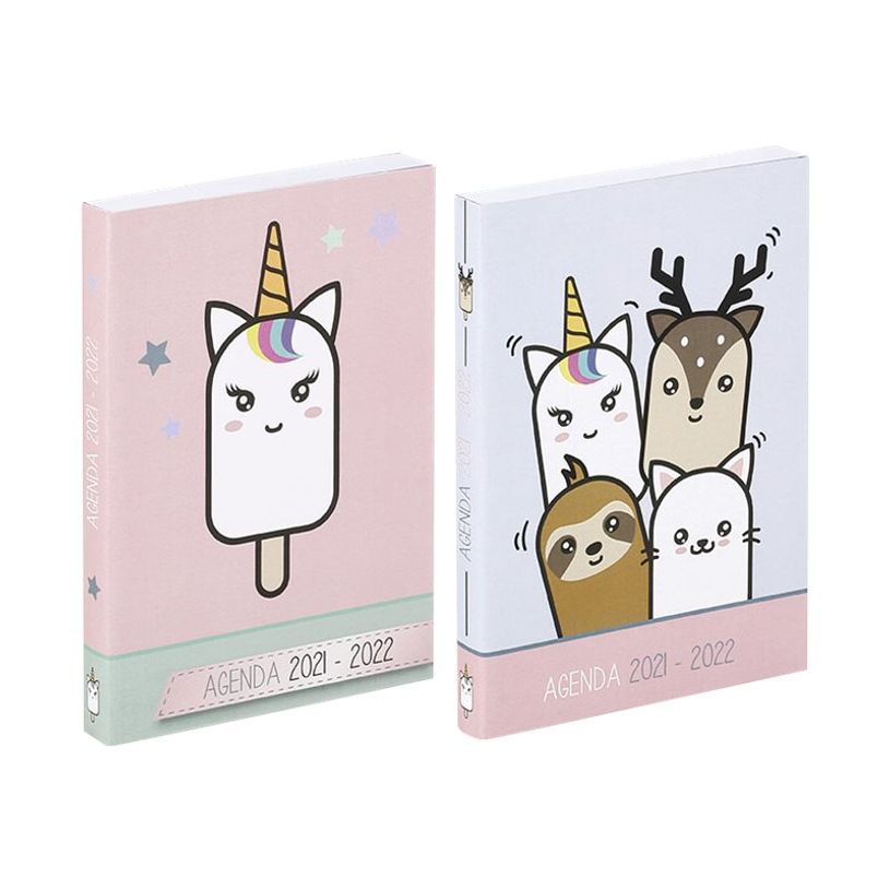 3135257162663-Agenda Kawaï - 1 jour par page - 12 x 17 cm - 2 modèles disponibles - Viquel-P_400006551_2-0