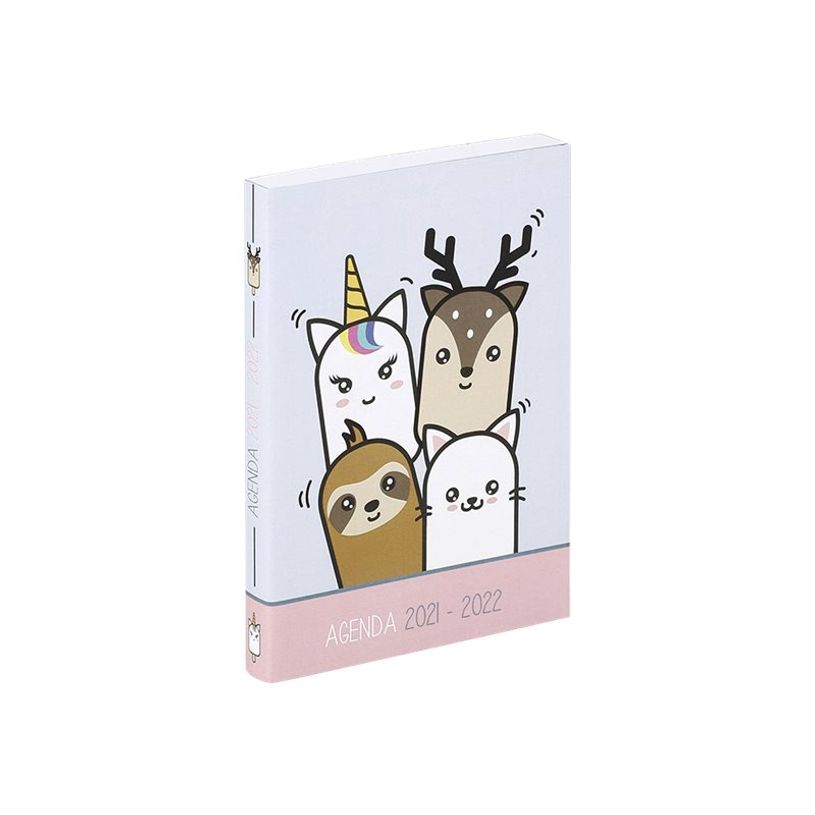 3135257162663-Agenda Kawaï - 1 jour par page - 12 x 17 cm - 2 modèles disponibles - Viquel-P_400006551_4-2