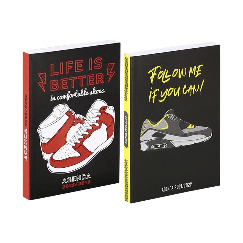 3135257162670-Agenda Sneakers - 1 jour par page - 12 x 17 cm - 2 modèles disponibles - Viquel-P_400006552_2-0