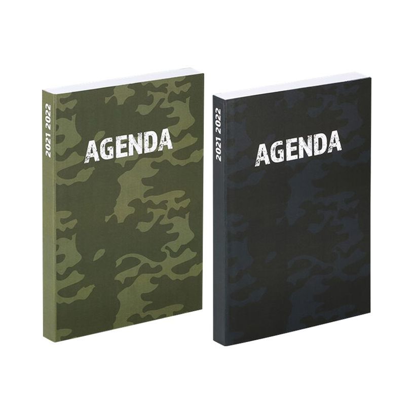 3135257162687-Agenda Army - 1 jour par page - 12 x 17 cm - 2 modèles disponibles - Viquel-P_400006553_2-0
