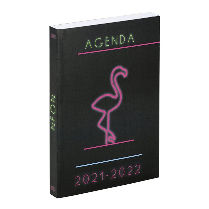 3135257162700-Agenda Neon - 1 jour par page - 12 x 17 cm - 2 modèles disponibles - Viquel-P_400006555_3-1