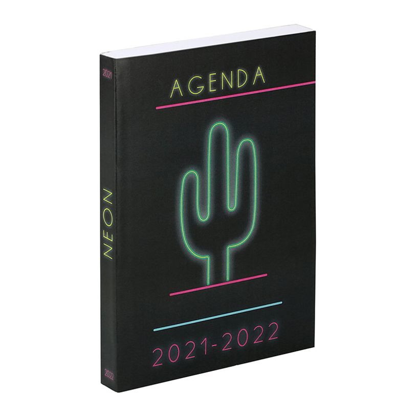 3135257162700-Agenda Neon - 1 jour par page - 12 x 17 cm - 2 modèles disponibles - Viquel-P_400006555_4-2