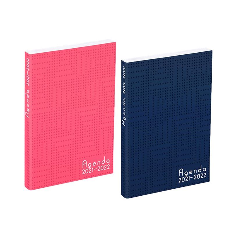 3135257162717-Agenda Illusion - 1 jour par page - 12 x 17 cm - 2 couleurs disponibles - Viquel-P_400006556_2-0