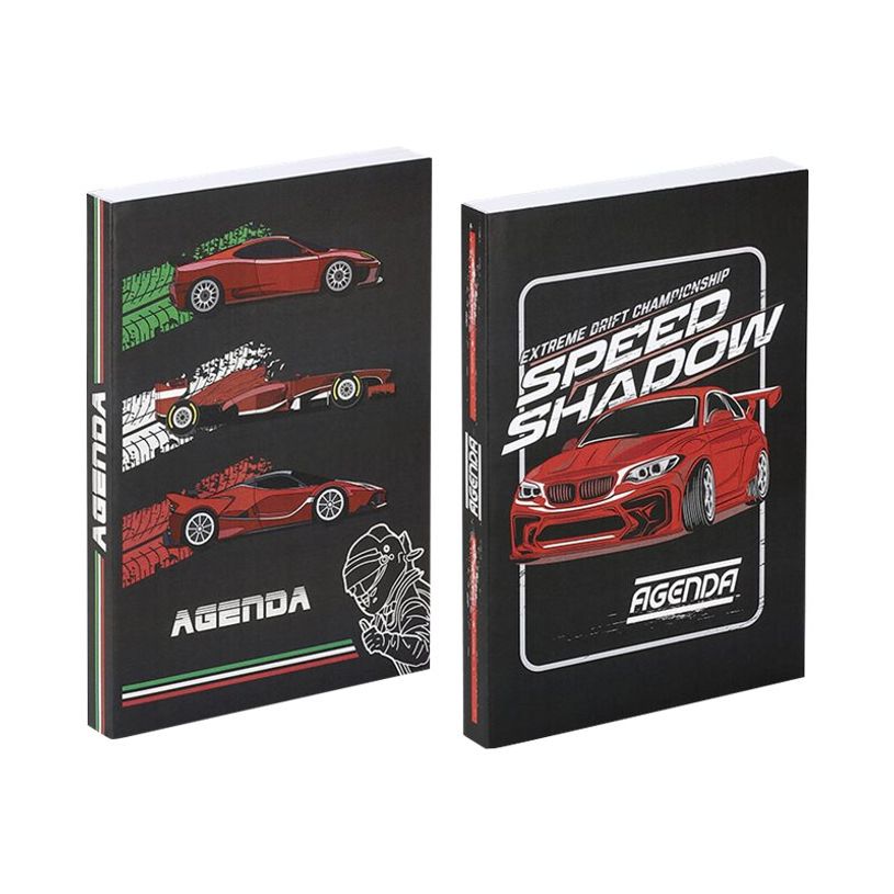 3135257162816-Agenda Race Cars - 1 jour par page - 12 x 17 cm - 2 modèles disponibles - Viquel-P_400006557_2-0