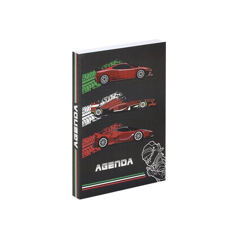 3135257162816-Agenda Race Cars - 1 jour par page - 12 x 17 cm - 2 modèles disponibles - Viquel-P_400006557_3-1