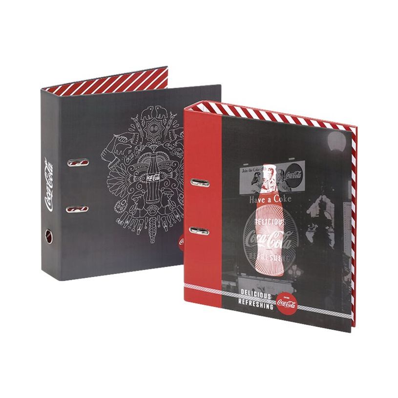 3135256012617-Viquel Coca-Cola - classeur à levier - pour 295 x 320 mm - capacité : 500 feuilles - dis-P_400006565_1-0