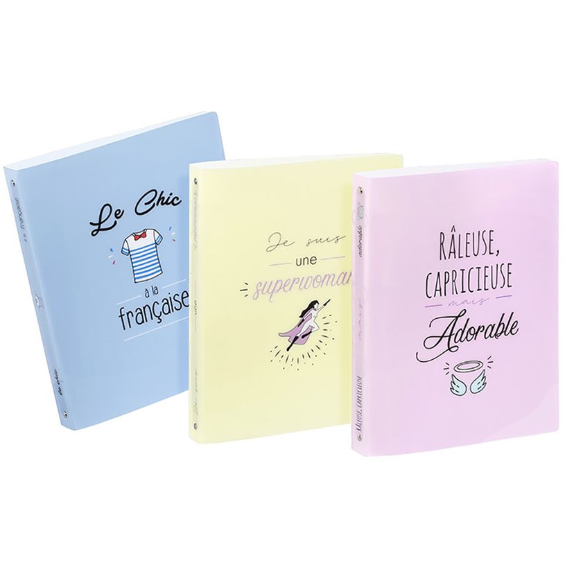 3135252182628-Viquel Edition Limitée - Classeur souple à anneaux - A4 - Dos 35 mm - disponible dans di-P_400006574_5-3