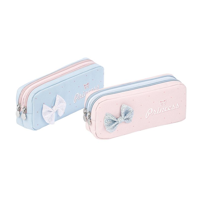 3135258898561-Trousse rectangulaire Princess - 2 compartiments - disponible en 2 couleurs - Viquel-P_400006599_1-0