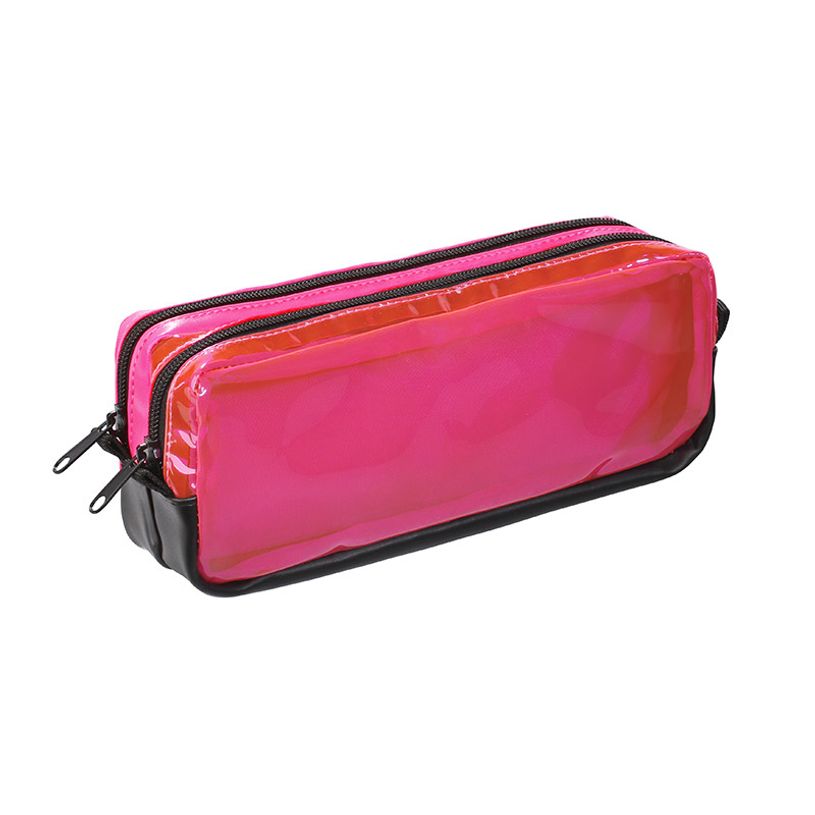 3135259018562-Trousse rectangulaire Pinky - 2 compartiments - disponible en 2 couleurs - Viquel-P_400006609_3-2
