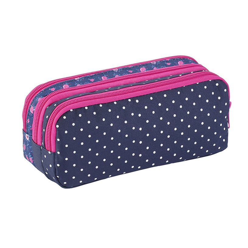 3135250982275-Trousse rectangulaire Romance - 3 compartiments - Viquel-P_400006637_2-1