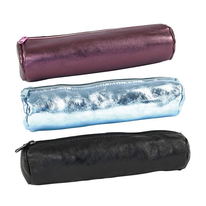 3020120235226-Trousse ronde Oxford - 1 compartiment - cuir irisé - disponible dans différentes couleur-P_400006663_1-0