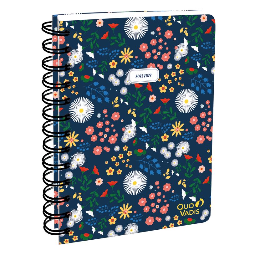 3371010461509-Agenda à spirale Daisy - 1 jour par page - 12 x 17 cm - différents modèles disponibles -P_400006691_2-0