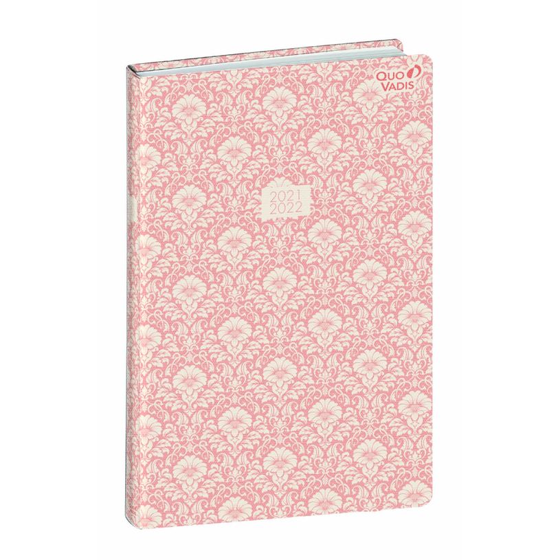 3371010460762-Agenda Smooth Plan Week - 1 semaine sur 2 pages - 16 x 24 cm - Damask orange - Quo Vadis-P_400006729_1-0