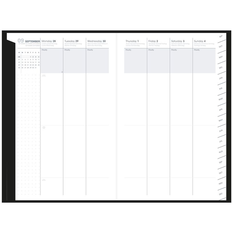 3371010460762-Agenda Smooth Plan Week - 1 semaine sur 2 pages - 16 x 24 cm - Damask orange - Quo Vadis-P_400006729_2-1