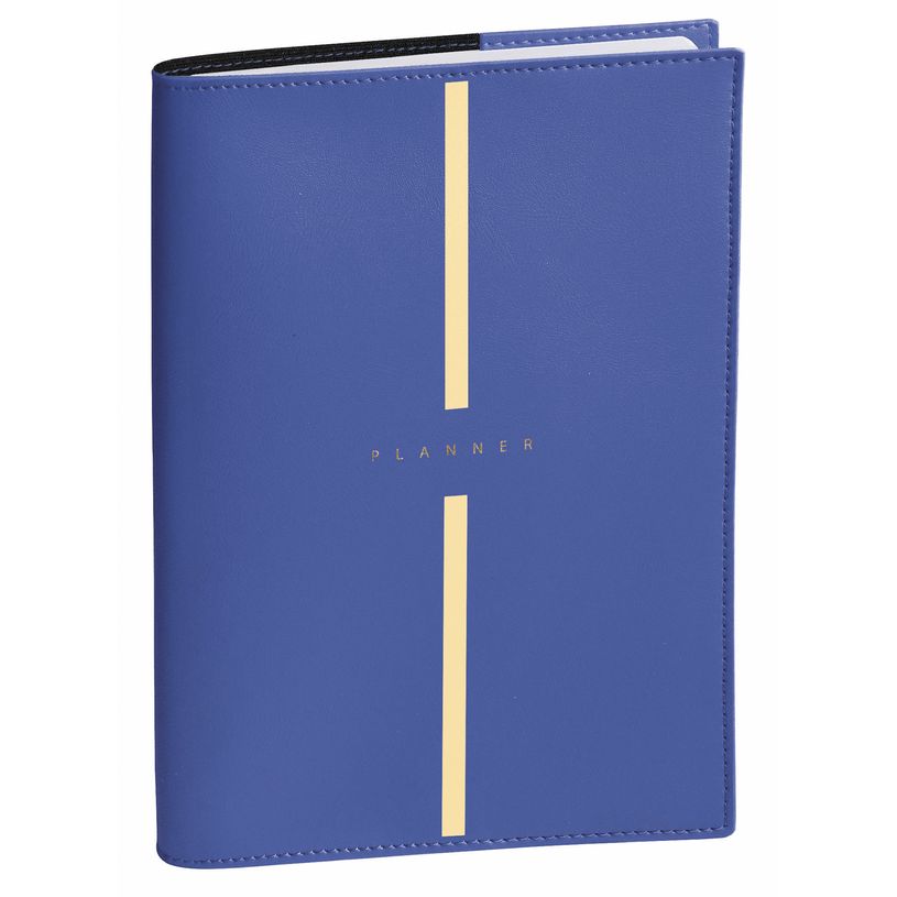 3371010460588-Agenda Billy Plan Note - 1 page hebdo/1 page de notes - 15 x 21 cm - bleu lavande - Quo Va-P_400006737_1-0