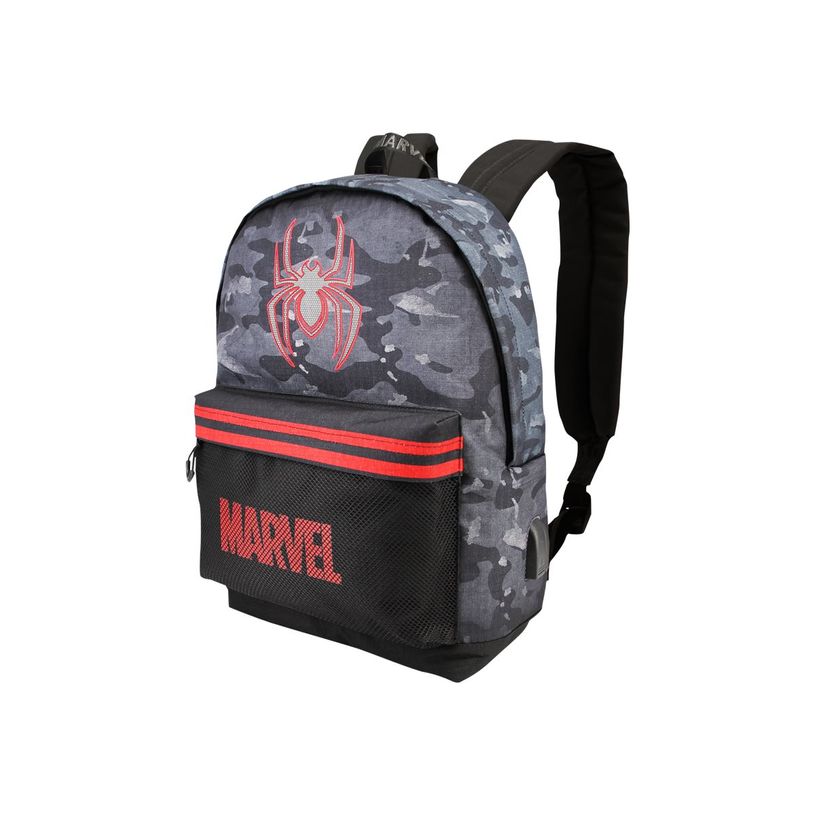 8445118006179-Spiderman Dark - Sac à dos 44 cm - 2 compartiments - Karactermania-P_400006808_1-0