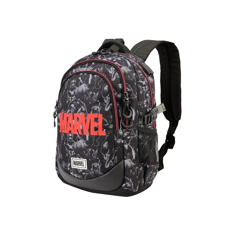 8445118010268-Marvel Timely Running - Sac à dos 44 cm - 3 compartiments - Karactermania-P_400006818_1-0