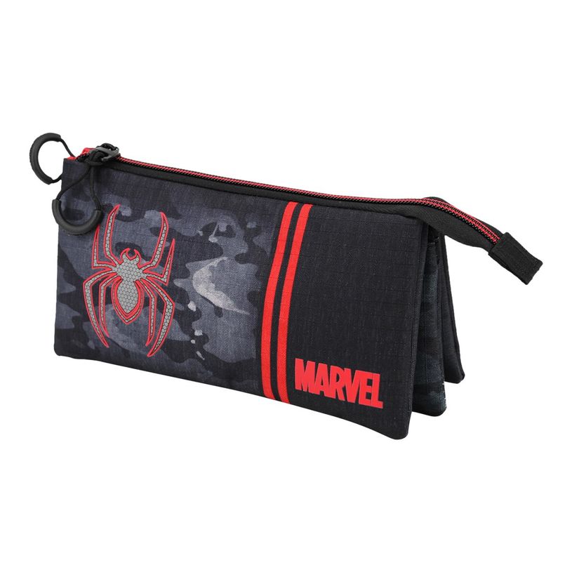 8445118006209-Spiderman Dark - Trousse 3 compartiments - Karactermania-P_400006824_1-0
