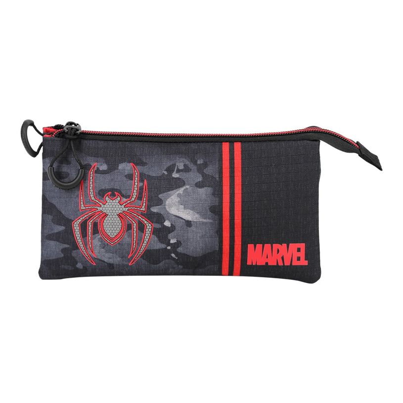 8445118006209-Spiderman Dark - Trousse 3 compartiments - Karactermania-P_400006824_2-1
