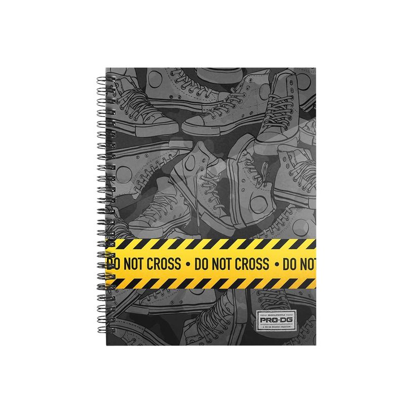 8445118008197-PRO-DG Do not cross - Cahier A4 - petits carreaux - Karactermania-P_400006865_1-0