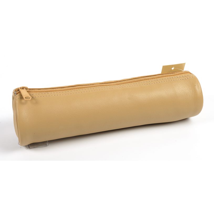 3338805000657-Trousse Merinos ronde - 1 compartiment - cuir de mouton havane - Quo Vadis-P_400006888_1-0