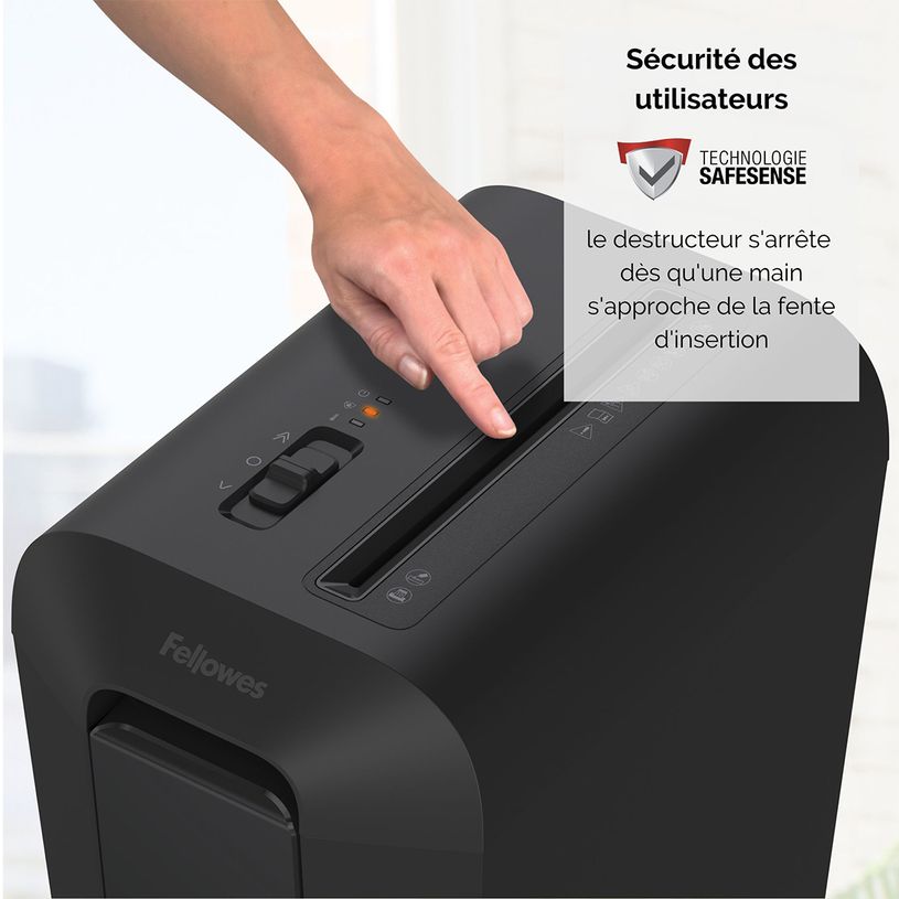 043859764792-Fellowes Powershred LX65 - destructeur de documents coupe croisée - 10 feuilles - Corbeil-P_400006920_19-4