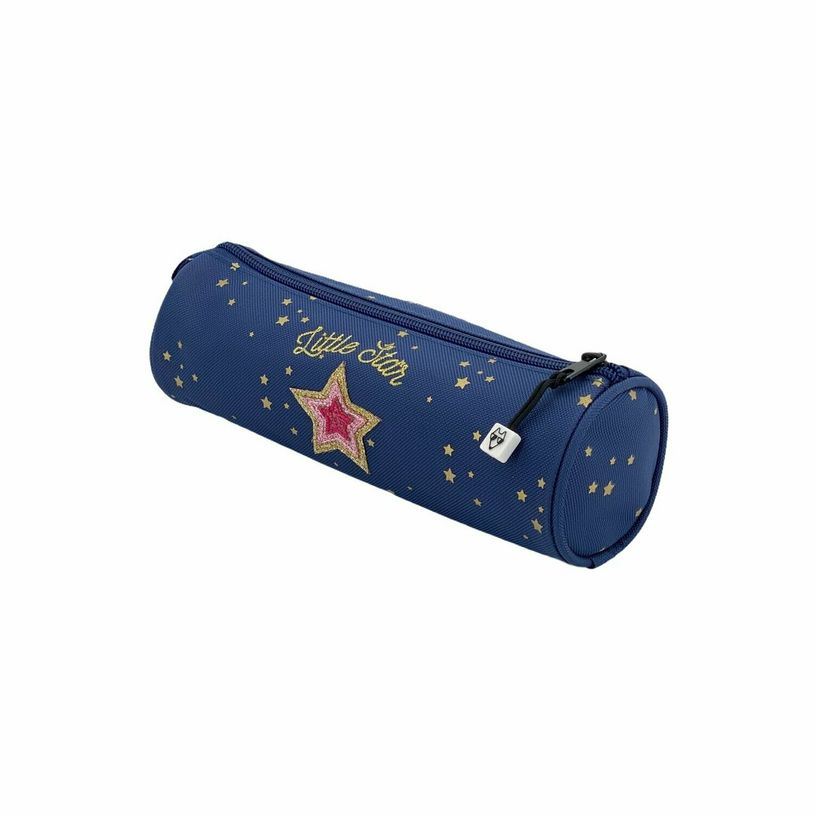 3663842006301-Trousse ronde Star - 1 compartiment - bleu - Pol Fox-P_400006934_1-0