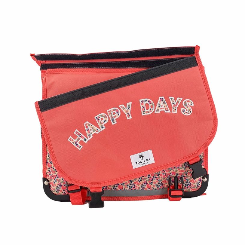 3663842006325-Cartable réversible Happy Days 38 cm - 2 compartiments - orange - Pol Fox-P_400006936_2-1