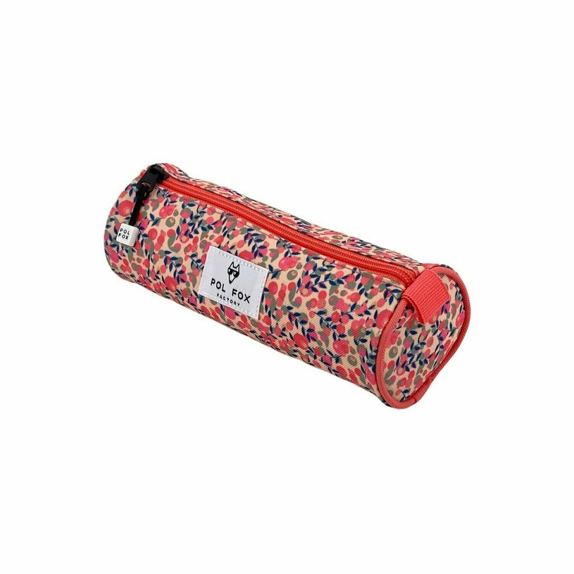 3663842006356-Trousse ronde Happy Days - 1 compartiment - orange - Pol Fox-P_400006939_1-0