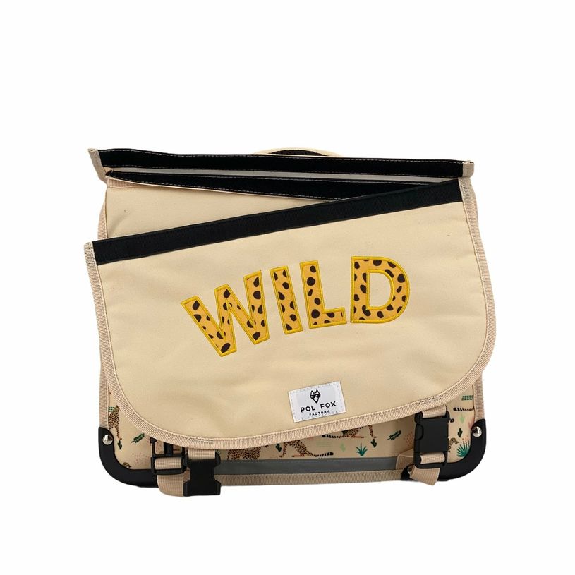 3663842006387-Cartable réversible Savane 38 cm - 2 compartiments - jaune - Pol Fox-P_400006942_2-1