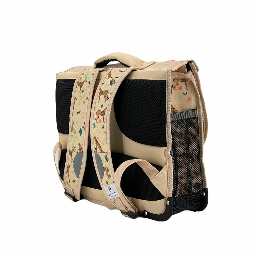 3663842006387-Cartable réversible Savane 38 cm - 2 compartiments - jaune - Pol Fox-P_400006942_5-4