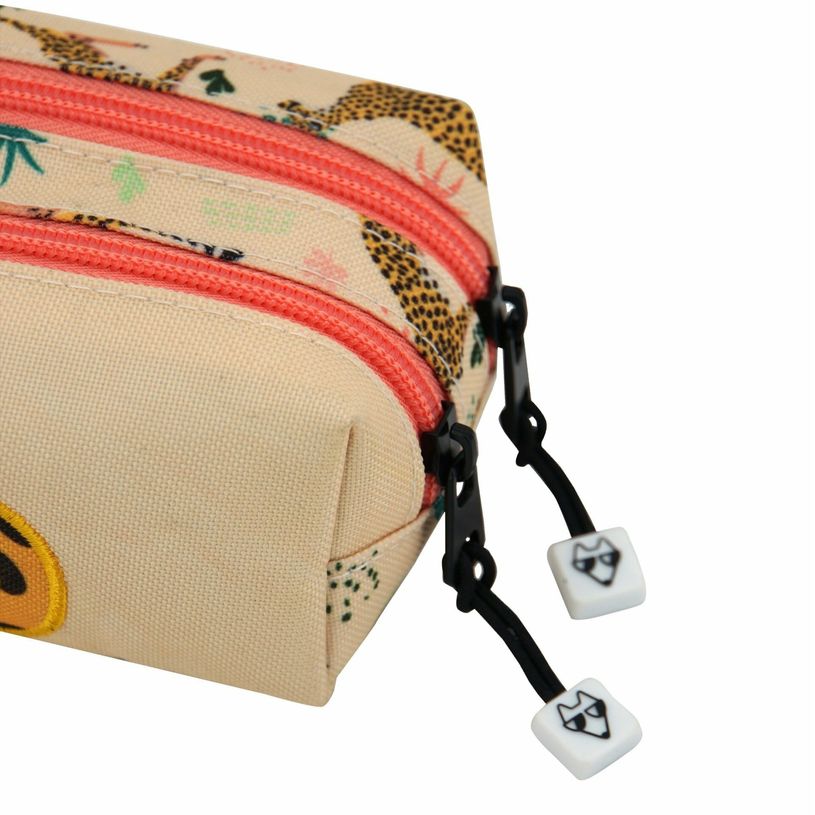 3663842006417-Trousse Savane - 2 compartiments - jaune - Pol Fox-P_400006945_3-2