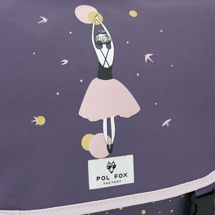 3663842006424-Cartable Ballet 35 cm - 1 compartiment - mauve - Pol Fox-P_400006946_4-3