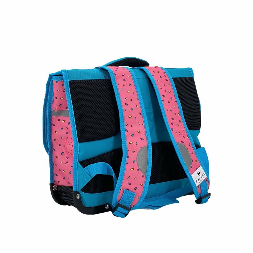 3663842006486-Cartable Cupcake 38 cm - 2 compartiments - rose - Pol Fox-P_400006952_4-3