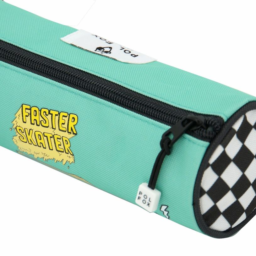 3663842006622-Trousse ronde Skate - 1 compartiment - gris - Pol Fox-P_400006966_3-2