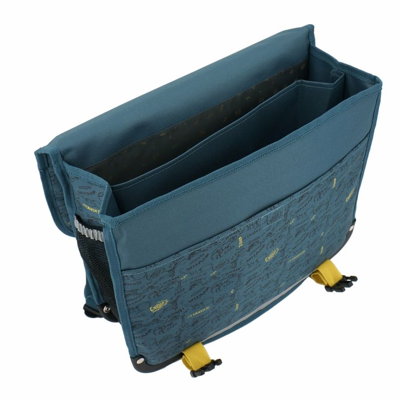 3663842006653-Cartable réversible Tyrex 38 cm - 2 compartiments - bleu - Pol Fox-P_400006969_4-3