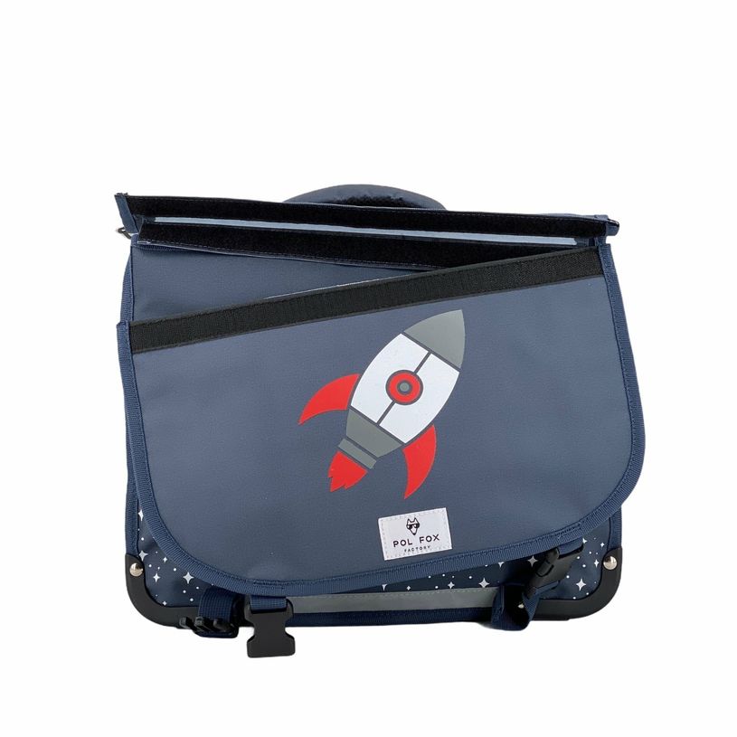 3663842006707-Cartable réversible Espace 38 cm - 2 compartiments - bleu - Pol Fox-P_400006974_2-1