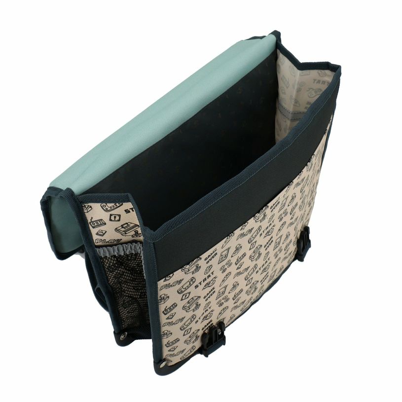 3663842006745-Cartable Gamer 35 cm - 1 compartiment - bleu - Pol Fox-P_400006978_2-1