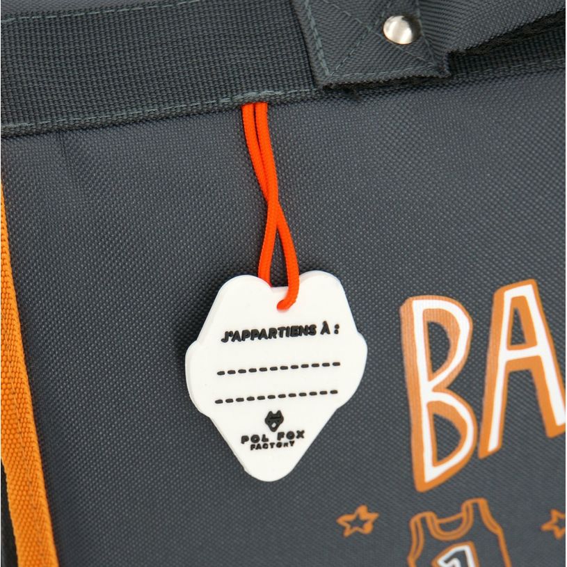 3663842006790-Cartable Basketball 38 cm - 2 compartiments - gris - Pol Fox-P_400006983_6-5