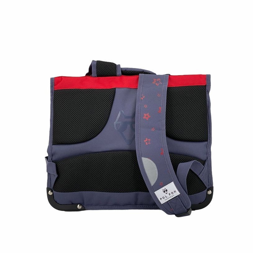 3663842006844-Cartable Football 38 cm - 2 compartiments - rouge - Pol Fox-P_400006988_4-3