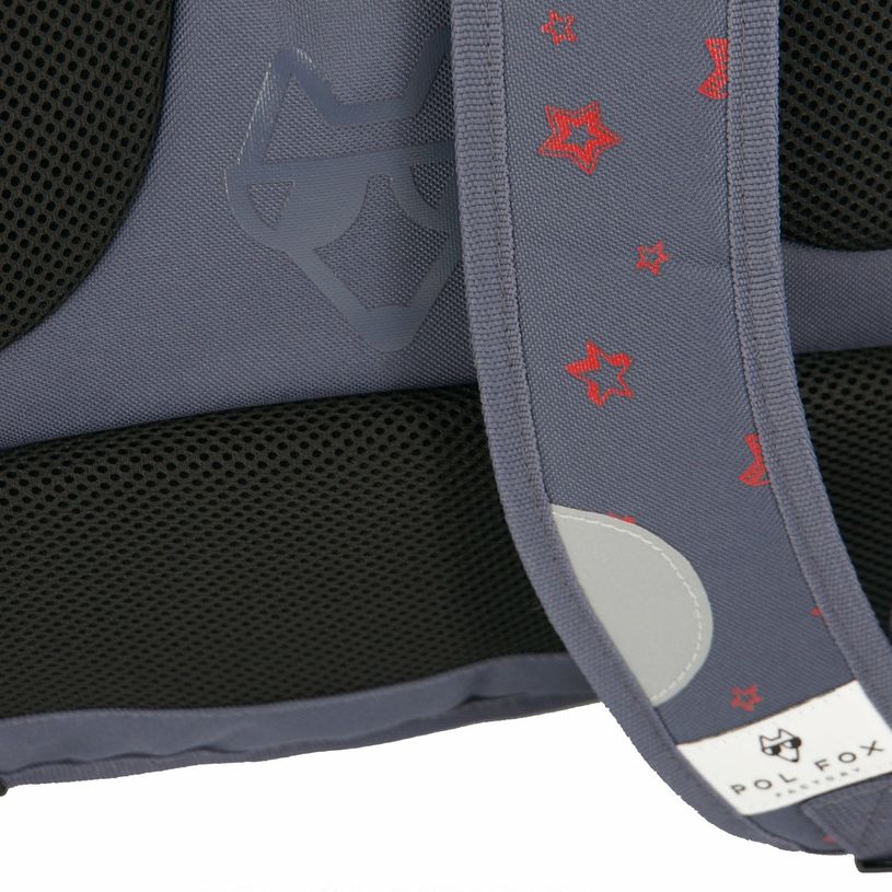 3663842006844-Cartable Football 38 cm - 2 compartiments - rouge - Pol Fox-P_400006988_6-5