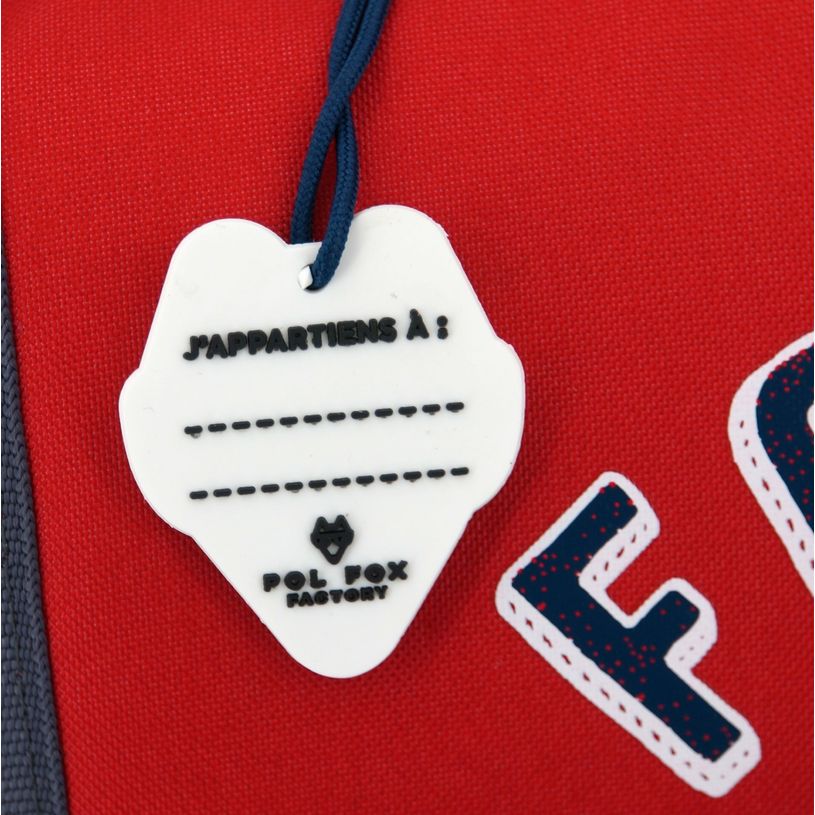 3663842006868-Cartable à roulettes Football 38 cm - 2 compartiments - rouge - Pol Fox-P_400006990_6-5