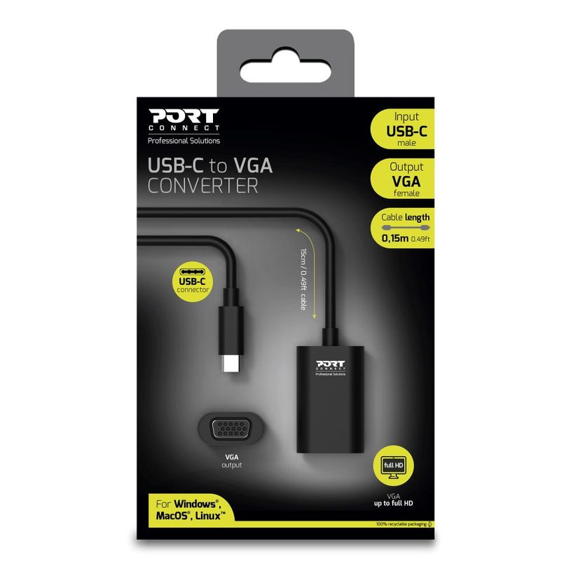 3567049001254-PORT Connect - convertisseur USB-C (M) vers VGA (F)--5