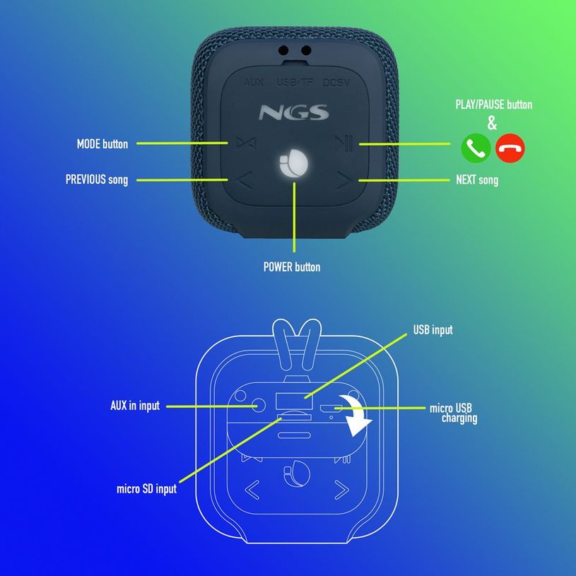 8435430616811-NGS Roller Coaster - mini enceinte waterprof sans fil - bluetooth - bleu-P_400007012_9-6