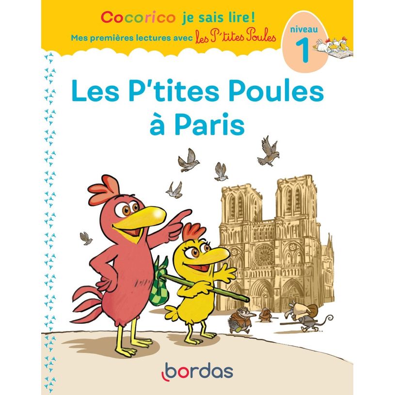 9782047358573-Cocorico Je sais lire ! premières lectures avec les P'tites Poules - Les P'tites Poules 