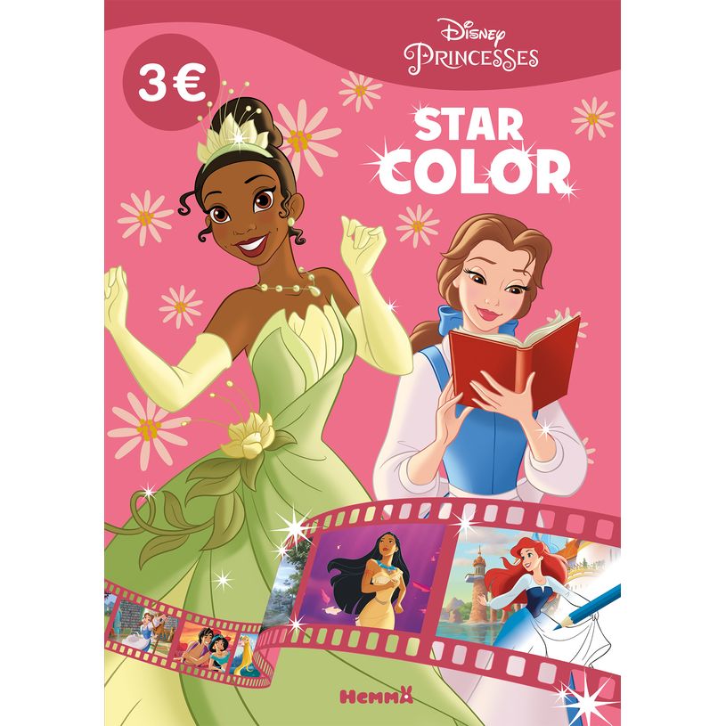9782508048982-Disney princesses - Star Color - Tiana et Belle-P_400007123_1-0